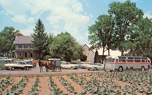 PA - Lancaster County. The Amish Farm & House on Rte. 30 (Lincoln Highway)