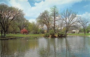 Vanderveer Park Lagoon and Conservaatory Davenport, Iowa