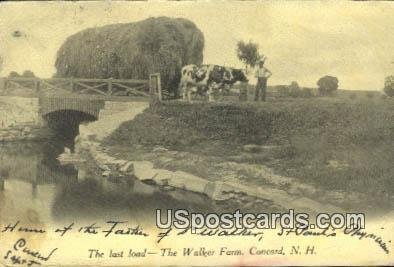 Last Load, Walker Farm in Concord, New Hampshire