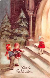 BG20296 children singing   weihnachten christmas germany