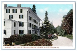 Lebanon Valley New York Postcard Lebanon Trail Home Mount Lebanon Shakers c1920