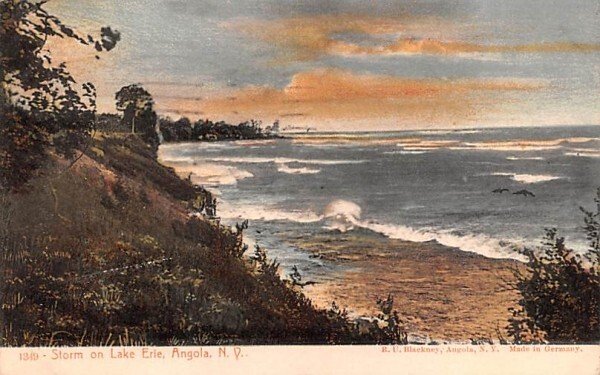 Storm on Lake Erie Angola, New York