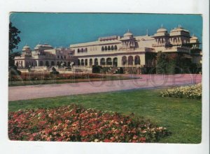 442314 INDIA JAIPUR Ram Bagh palace Hotel advertising Old postcard
