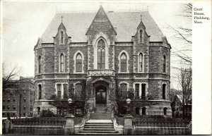 Vtg Fitchburg Massachusetts MA Court House pre-1907 UDB Unused Postcard