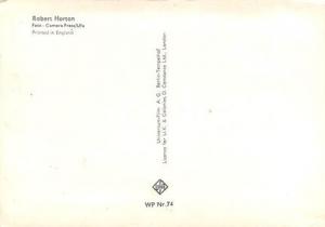 Robert Horton Movie Poster Postcard