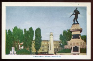 h1778 - TROIS RIVIERES Quebec Postcard 1930s Soldier's Monument