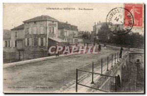 Postcard Old National Street Dombasle sur meurthe