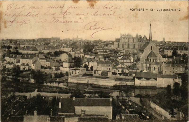 CPA Poitou-Char. Vienne POITIERS Vue générale (982873)