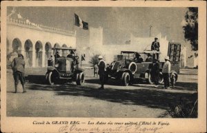 France Auto Car Race Racing Circuit du Grand Erg at Oran c1915 Postcard