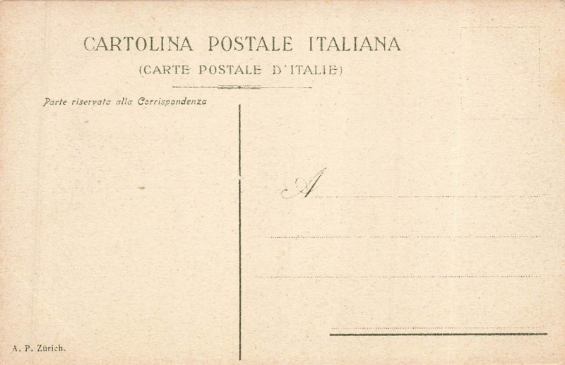 Pegli Genova Italy~Grand Hôtel de la Méditerranée~Photo Postcard