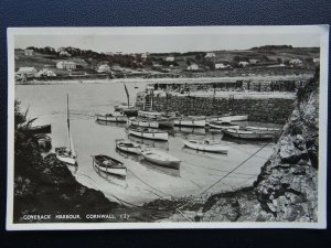Cornwall COVERACK Harbour & Village c1950's RP Postcard by M&L