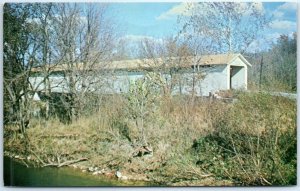 Postcard - #18 Covered Bridge - Byrd, Ohio
