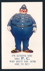 I'm Sending you this Police Constable . .  unused c1910's