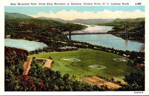 New York Hudson River Looking North Bear Mountain Park