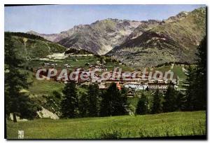 Postcard Modern Auron Alpes Maritimes Altitude meters 1600 2400 Station Summe...