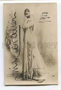 286539 CAVALIERI Italian OPERA Singer AUTOGRAPH Vintage PHOTO