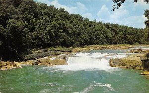 Ohiopyle Falls east of Uniontown - Uniontown, Pennsylvania PA  