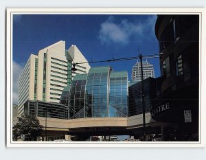 Postcard The Arts Garden Bridges the Streets Indianapolis Circle Center Mall