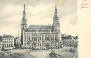 Germany Aachen Rathaus sight Postcard