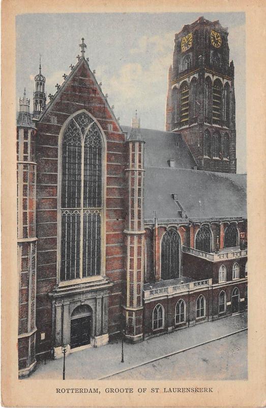 B93692 rotterdam groote of st laurenskerk  netherlands