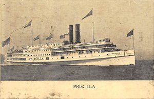 Priscilla Ferry Boats Ship 1911 