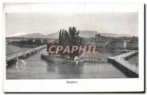 Old Postcard Geneva