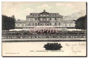 Old Postcard Marseille Chateau Borely