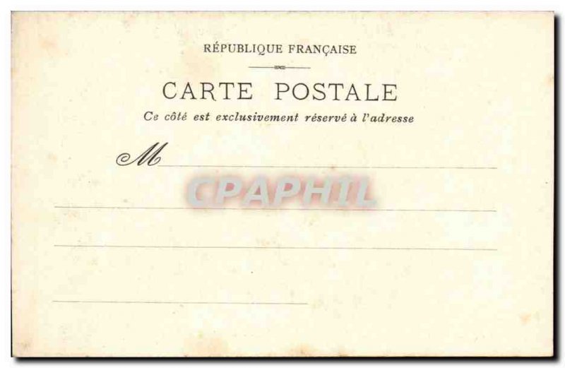 Bordeaux - Public Garden Rustic Bridge - Old Postcard