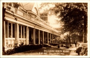 Real Photo Postcard Dillsboro Health Resort in Dillsboro, Indiana~362