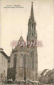 Old Postcard Thann The Church of Saint Thiebaut