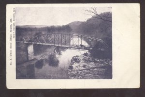 ROGERS ARKANSAS WHITE RIVER BRIDGE 1910 VINTAGE POSTCARD