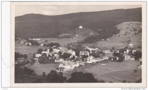 RP, SUMAVA, Czech Republic, PU-1948; Zelezna Ruda, V Pozadi Hotel Postovni Domov