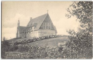 St. Peter's Mount On The Mount, Shepard Hill, Holderness, NH 1900s Postcard