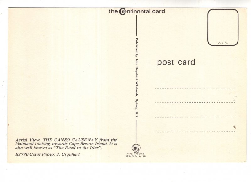 The Canso Causeway, Cape Breton Nova Scotia