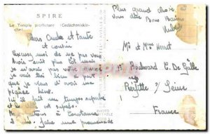 Old Postcard The Spire Temple Protestant