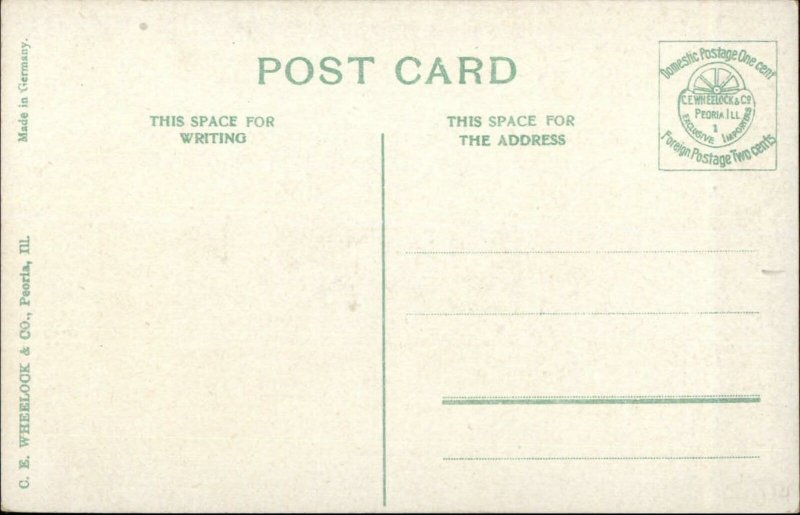 Cumberland MD Baltimore St. West c1910 Postcard