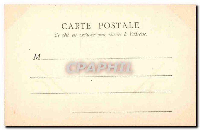 Paris Old Postcard Francis Garnier Monument