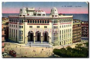 Algeria Algiers Old Postcard Post (post office)