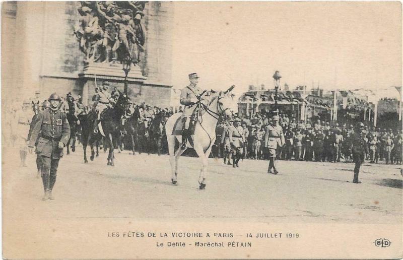 France - Military Les Fetes de la victoire a paris 1919 01.30