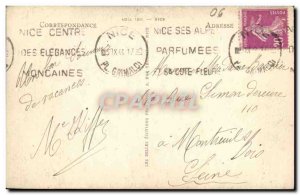 Old Postcard Nice Cascade du Chateau