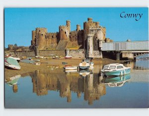 Postcard Conwy Castle, Conwy, Wales