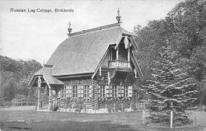 BR79305 russia log cottage birklands   uk