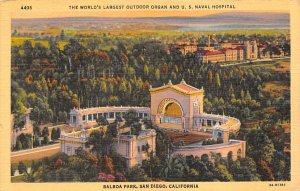 World's Largest Organ, US Naval Hospital Balboa Park San Diego California  