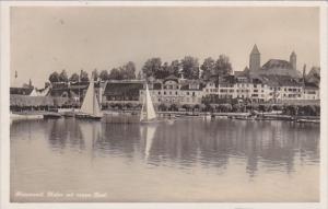 Switzerland Rapperswil Hafen mit neuem Quai Photo