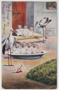Little People, Children, Storks