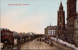 Overhead Railway Liverpool England UK Unused Stanleys Postcard H39