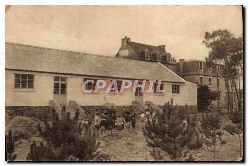 Old Postcard Scout Jamboree Scout Summer Camp Evreux Plougasnou View of the c...