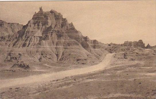 Pinnacles Peaks The Badlands Nat Monument South Dakota Albertype