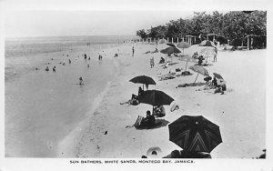 Sun Bathers, White Sands Montego Bay Jamaica Unused 