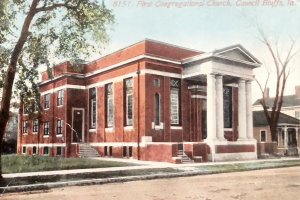 First Congregational Church Council Bluffs Iowa